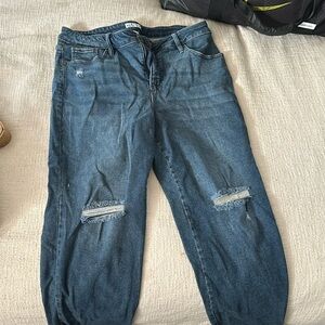Ava and Viv distressed vintage straight leg jeans